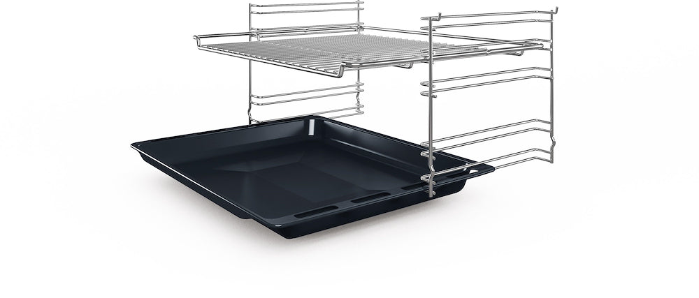 BOSCH FORNO 60CM 66LT MULTIF. CL.A COTTUR.HOTAIR 3D INOX mod. HBF011BR0