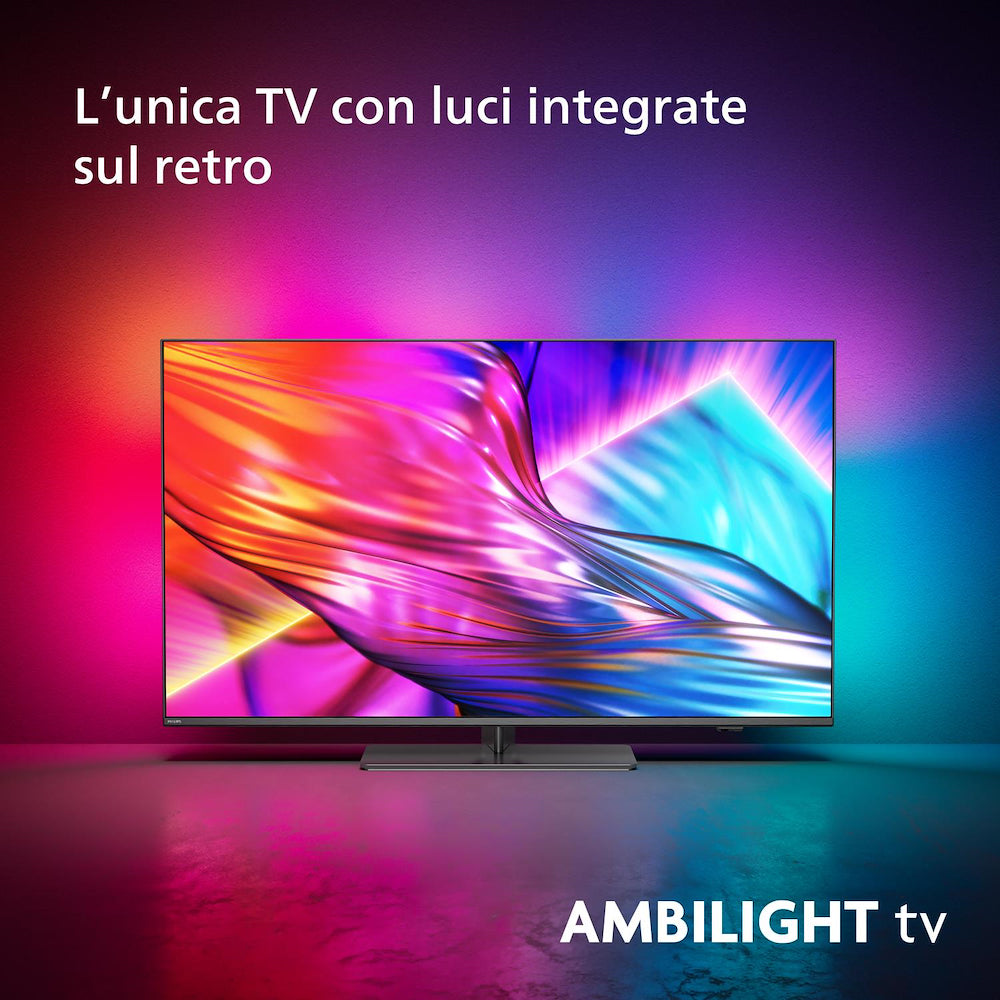 PHILIPS TV LED 65"UHD 4K DVBT2/S2 TITAN AMBILIGHT THE ONE mod. 65PUS8959