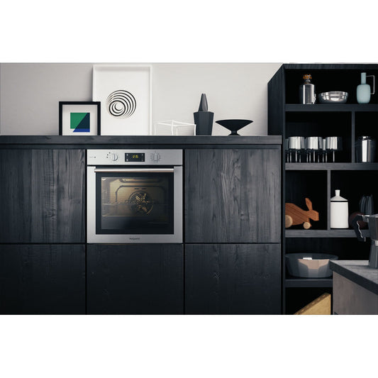 HOTPOINT-ARISTON FORNO 60CM 71LT MULTIF. CL.A+ VAPORE PIROLIT. INOX mod. FA4S844PIXHA