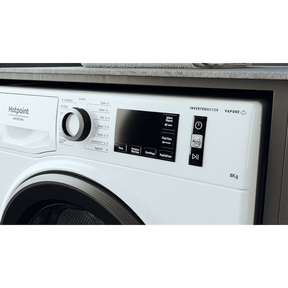 HOTPOINT LAV.C/FRONT 8KG 1400GIRI CE.A INV. VAP. mod. NR648GWSAIT