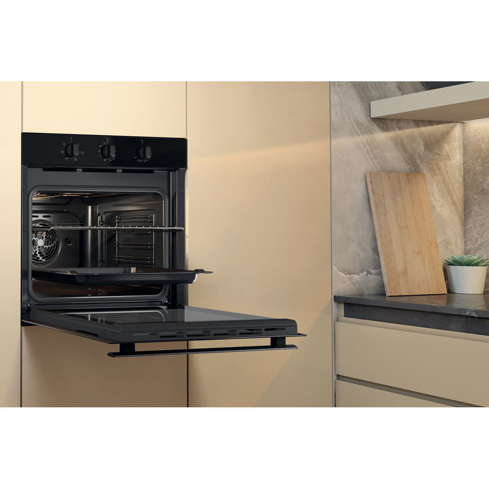 WHIRLPOOL 	 FORNO 60CM 71LT MULTIF. IDROLITICO NERO mod. OMR35HR0B