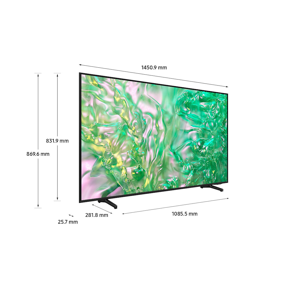 SAMSUNG TV LED 65"CRYSTAL UHD 4K DVBT2/S2 SMART TIZEN mod. UE65DU8070UX